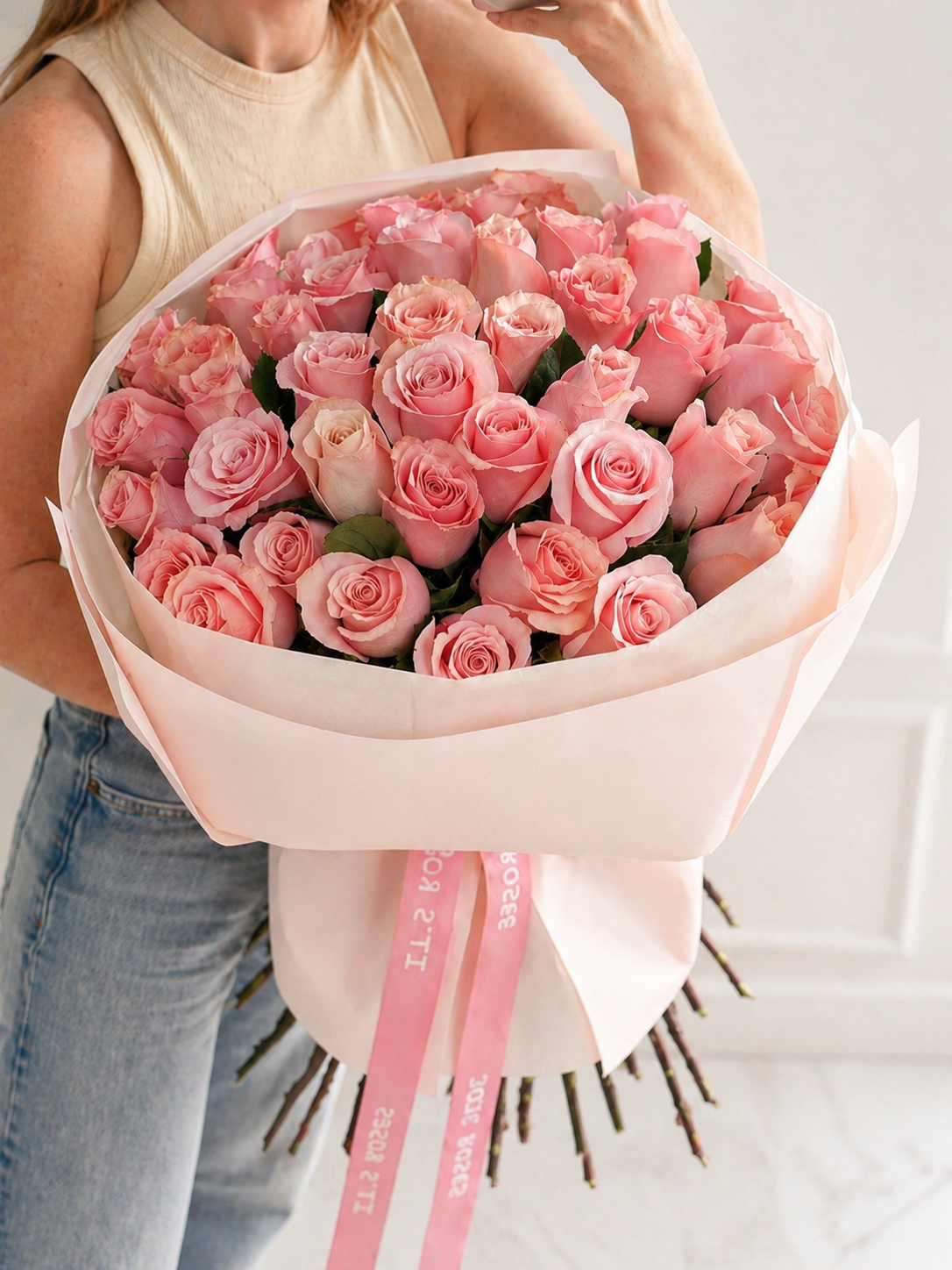 Pink Roses bouquet