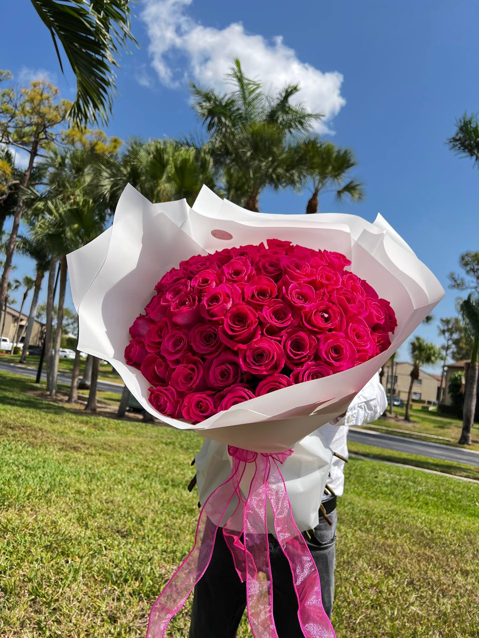 101 Roses Bouquet Premium