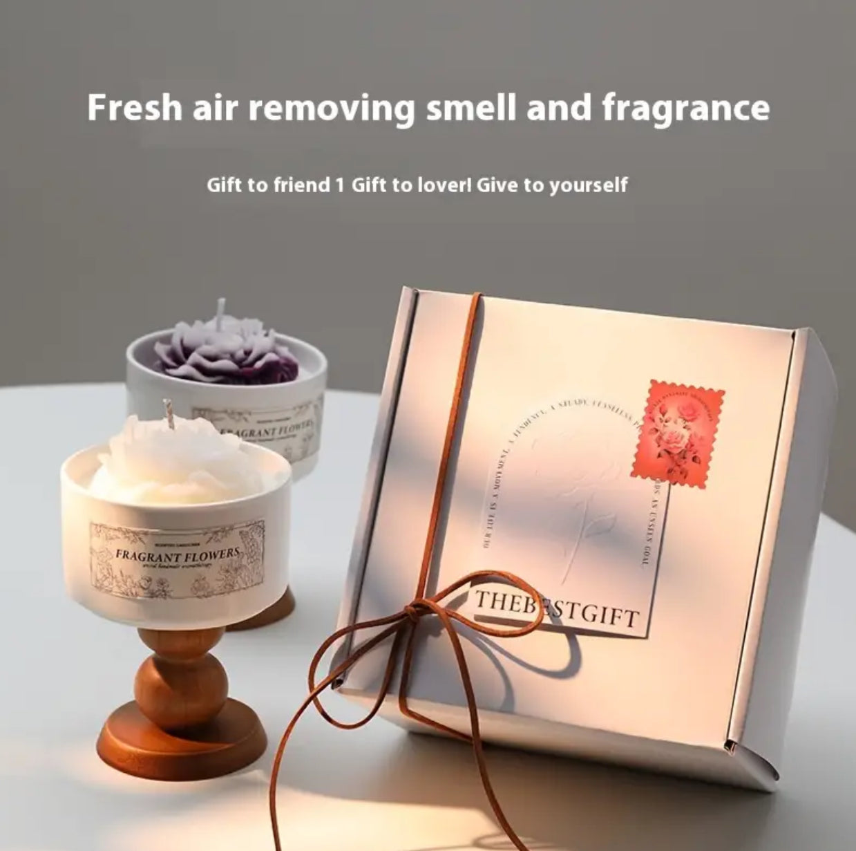 Rose Candle