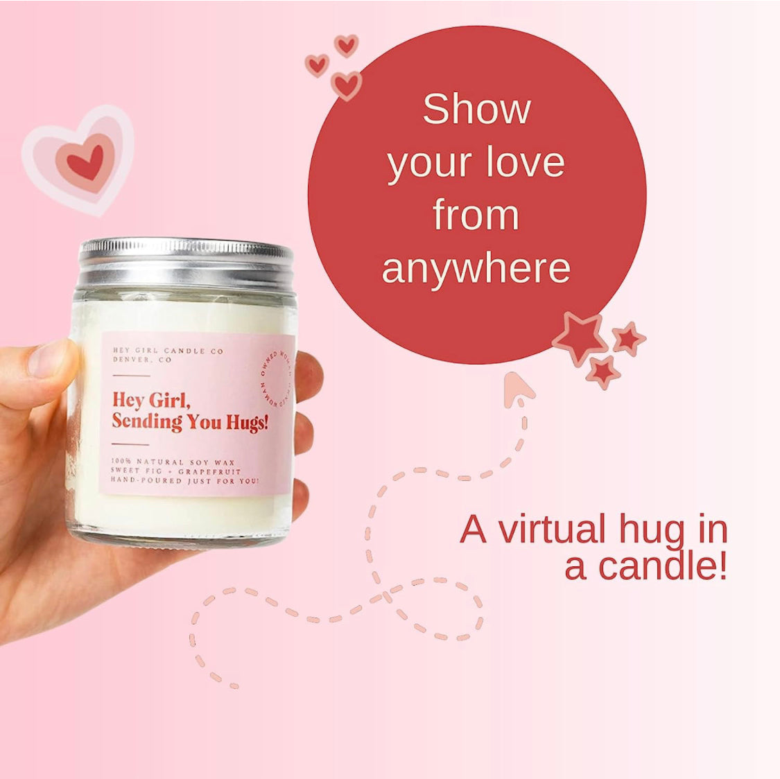 Hug candle