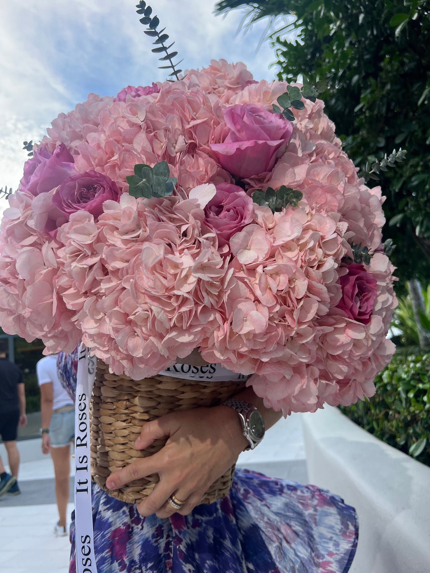 Barbie flowers basket