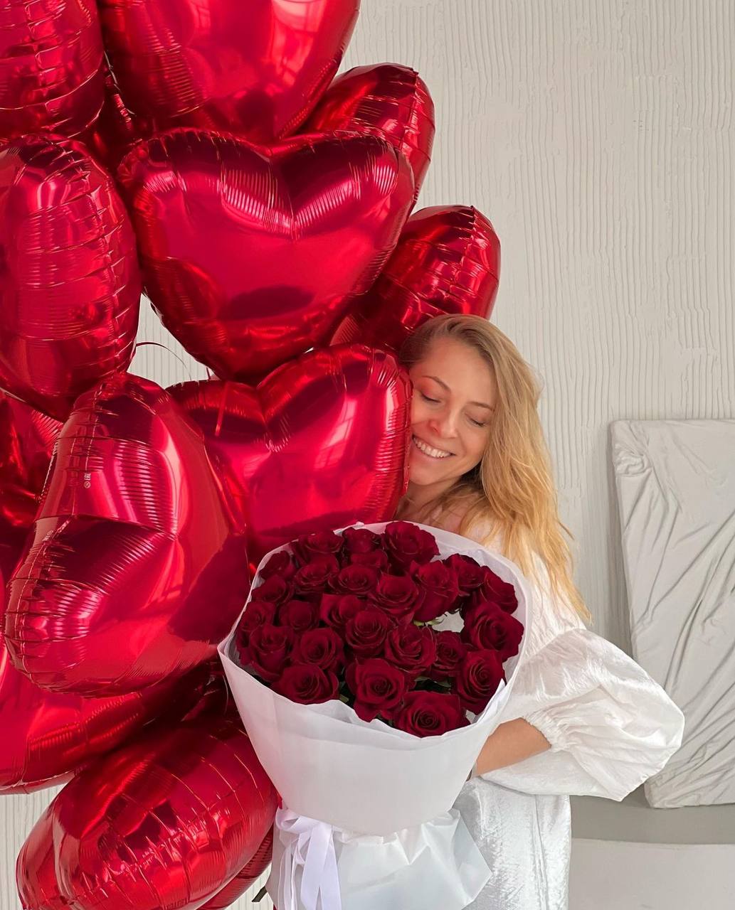 Heart-Shaped Foil Balloons