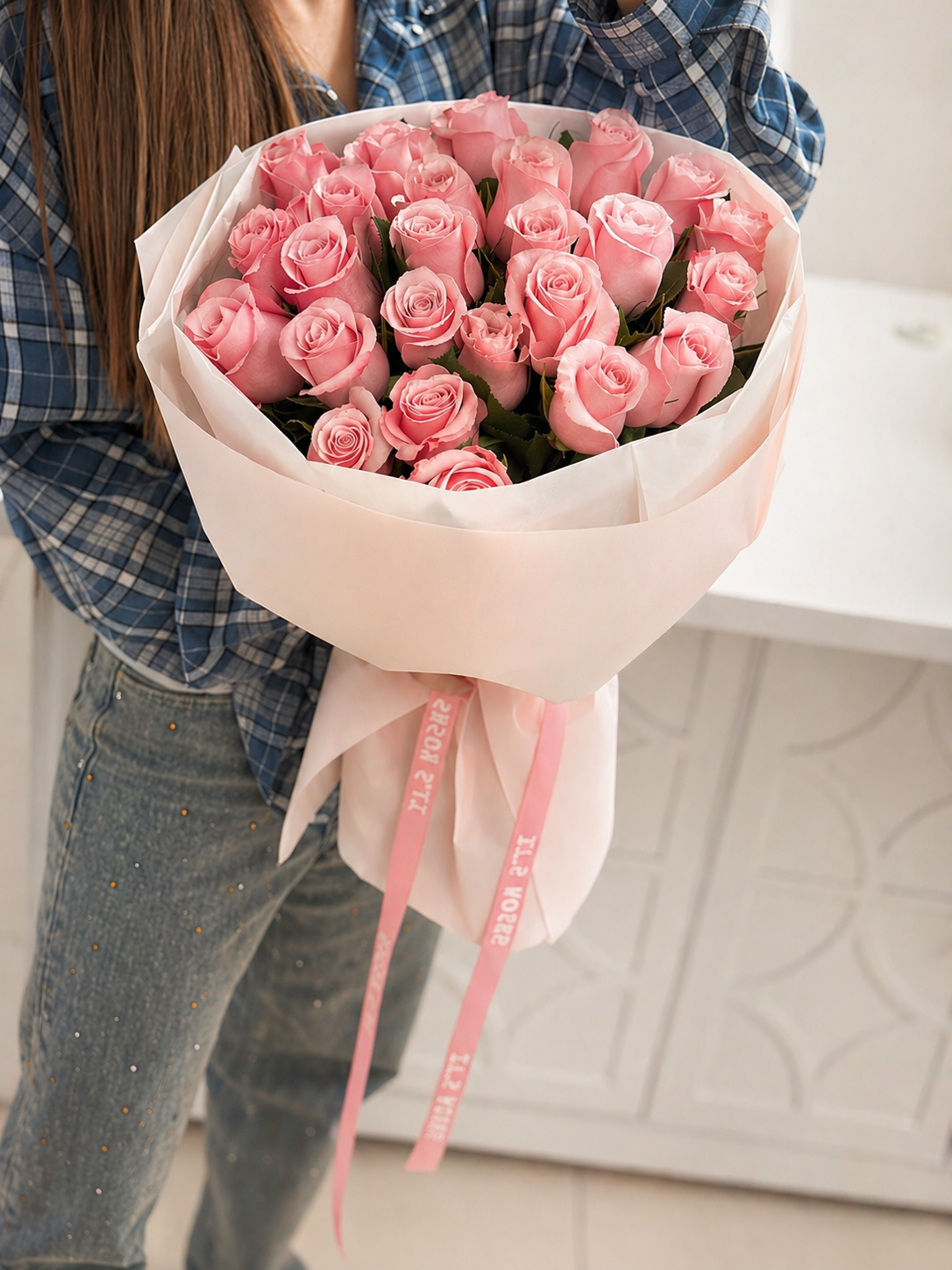 Pink Roses bouquet