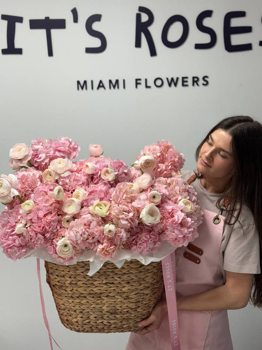 pink arrangement Miami