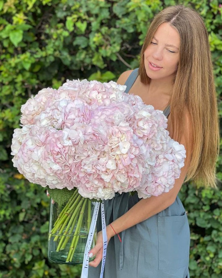 PINK HYDRANGEAS BOUQUET