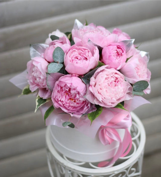 PINK PEONIES BOX